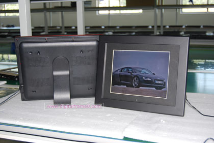 12 inch woodden black digital frames